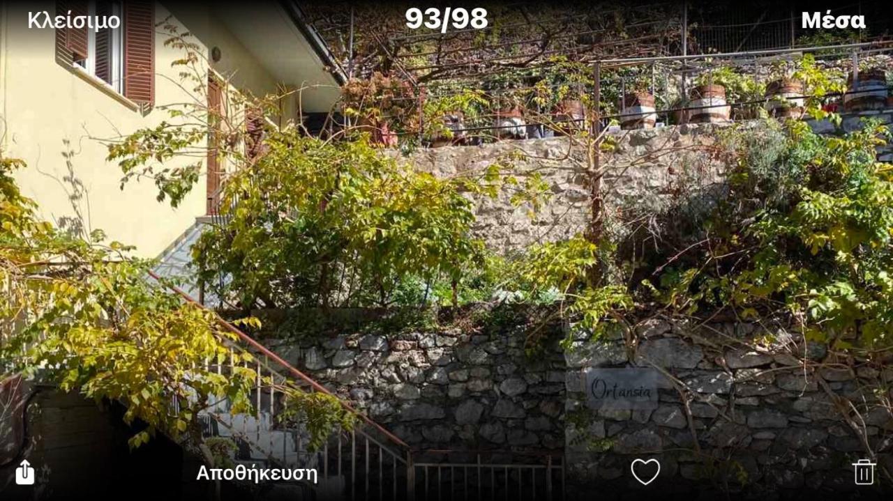 Ortansia Appartement Dimitsana Buitenkant foto