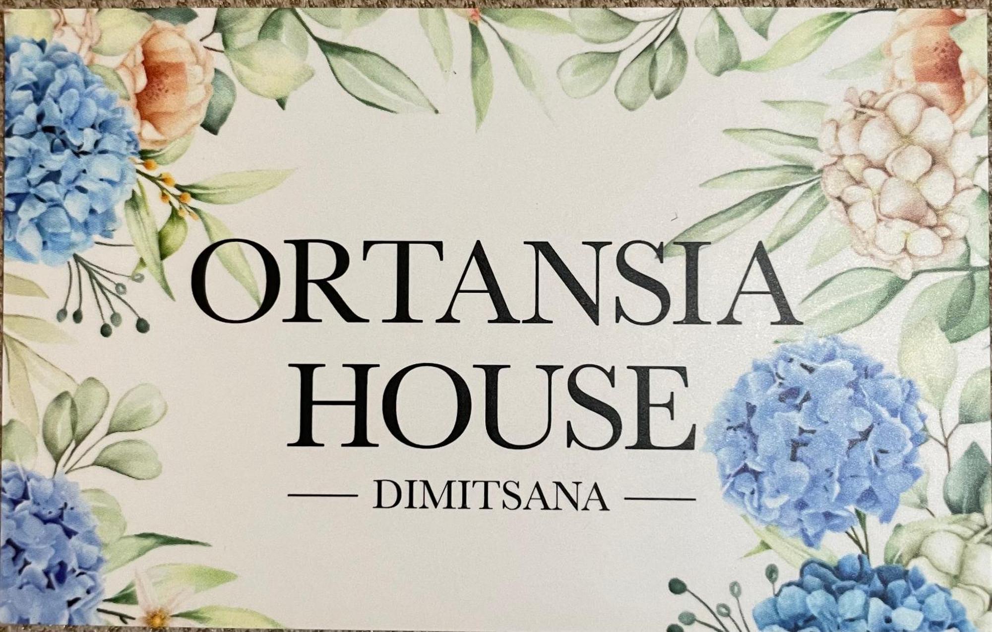 Ortansia Appartement Dimitsana Buitenkant foto
